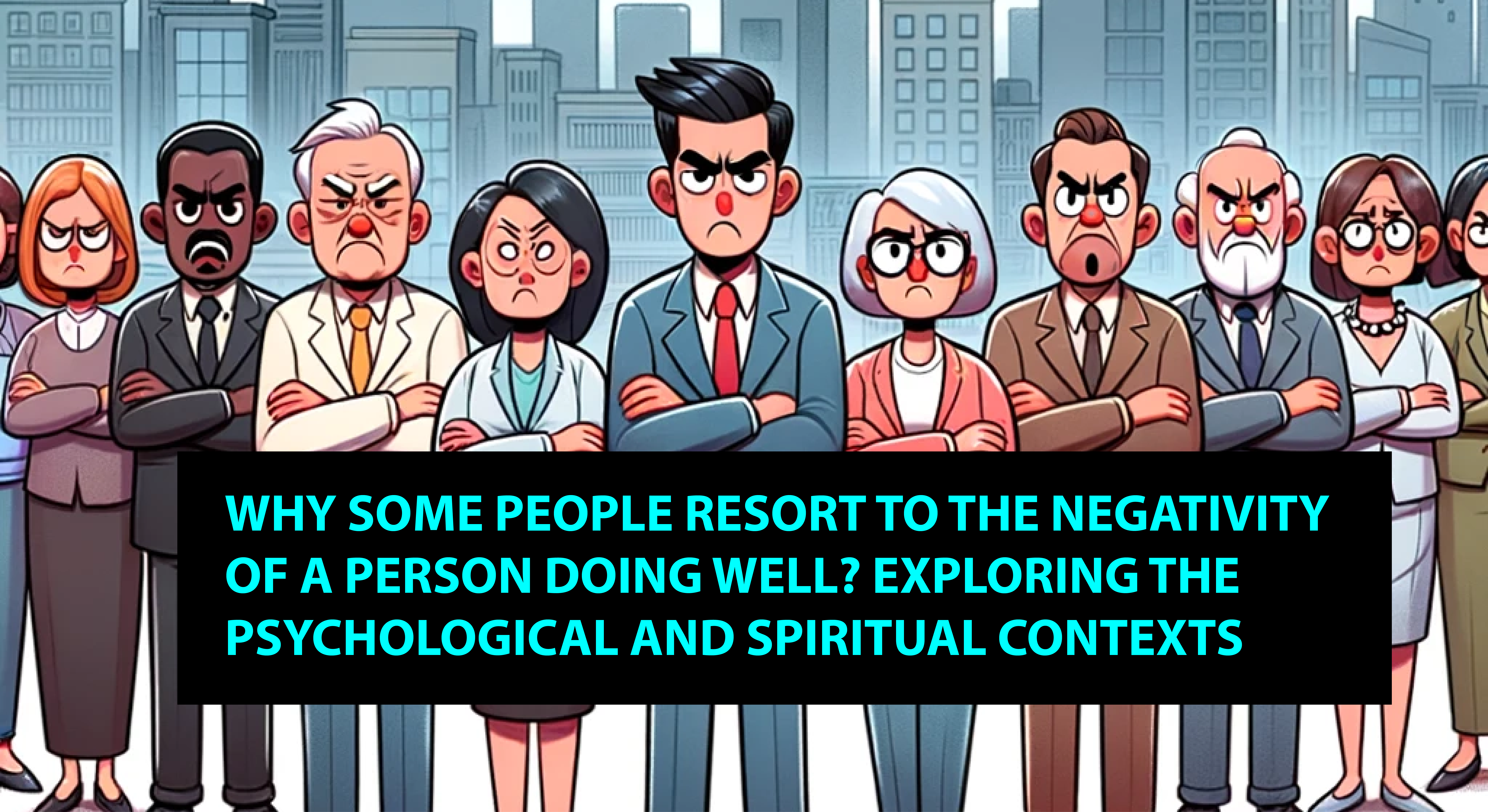 Why Some People Resort to the Negativity of a Person Doing Well? Exploring the Psychological and Spiritual Contexts