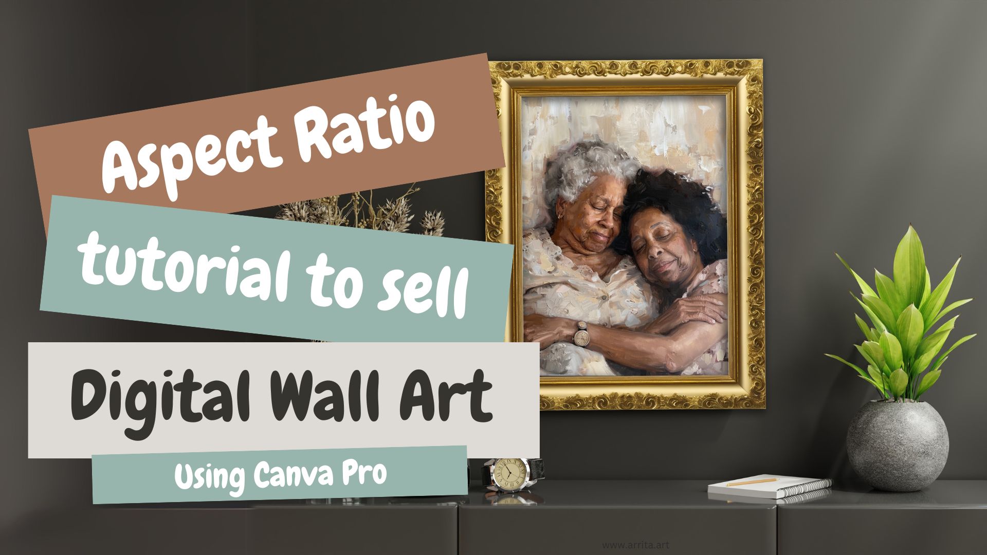 Mastering the Art of Digital Design: How to Perfectly Frame and Format Your Wall Art Using Canva Pro