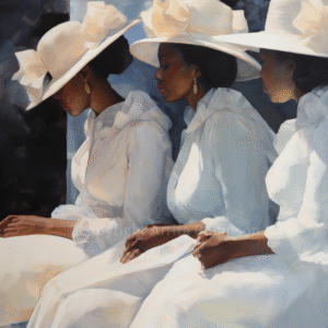 100 Women in White